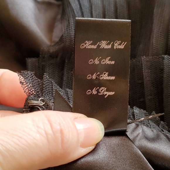 Forever 21 black spaghetti strap dress. - Picture 8 of 8